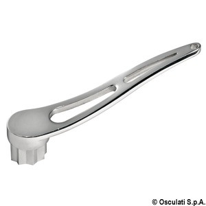 Handle suitable for opening fuel/water and locker plugs